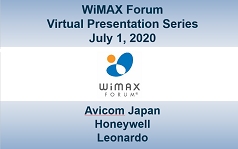 WiMAX Forum Virtual Presentation - Session 4