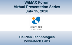 WiMAX Forum Virtual Presentation - Session 5